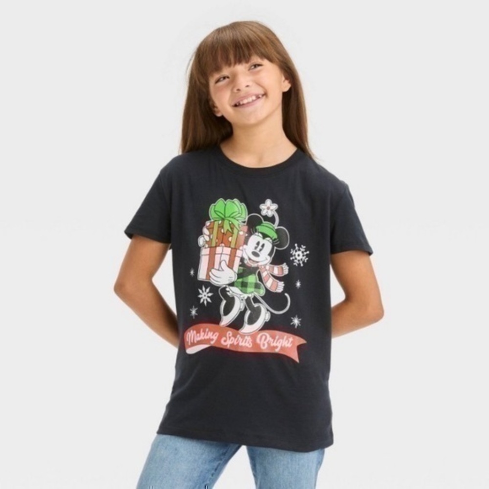 NWT. DISNEY Minnie Mouse Holiday Shirt